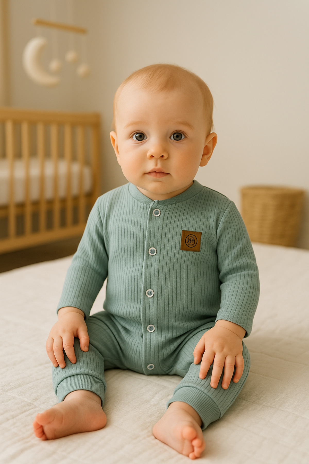 OMY 2'Lİ %100 PAMUK FİTİLLİ 3-6-9 AY TULUM&HASTANE ÇIKIŞI YENİDOĞAN TULUM EXTRA KONFOR fotoğrafı 3 (önizleme)