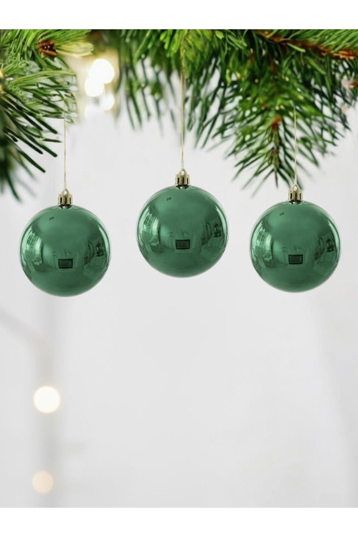 Astaş YILBAŞI TOPU KOYU YEŞİL 8 CM 6 Lİ