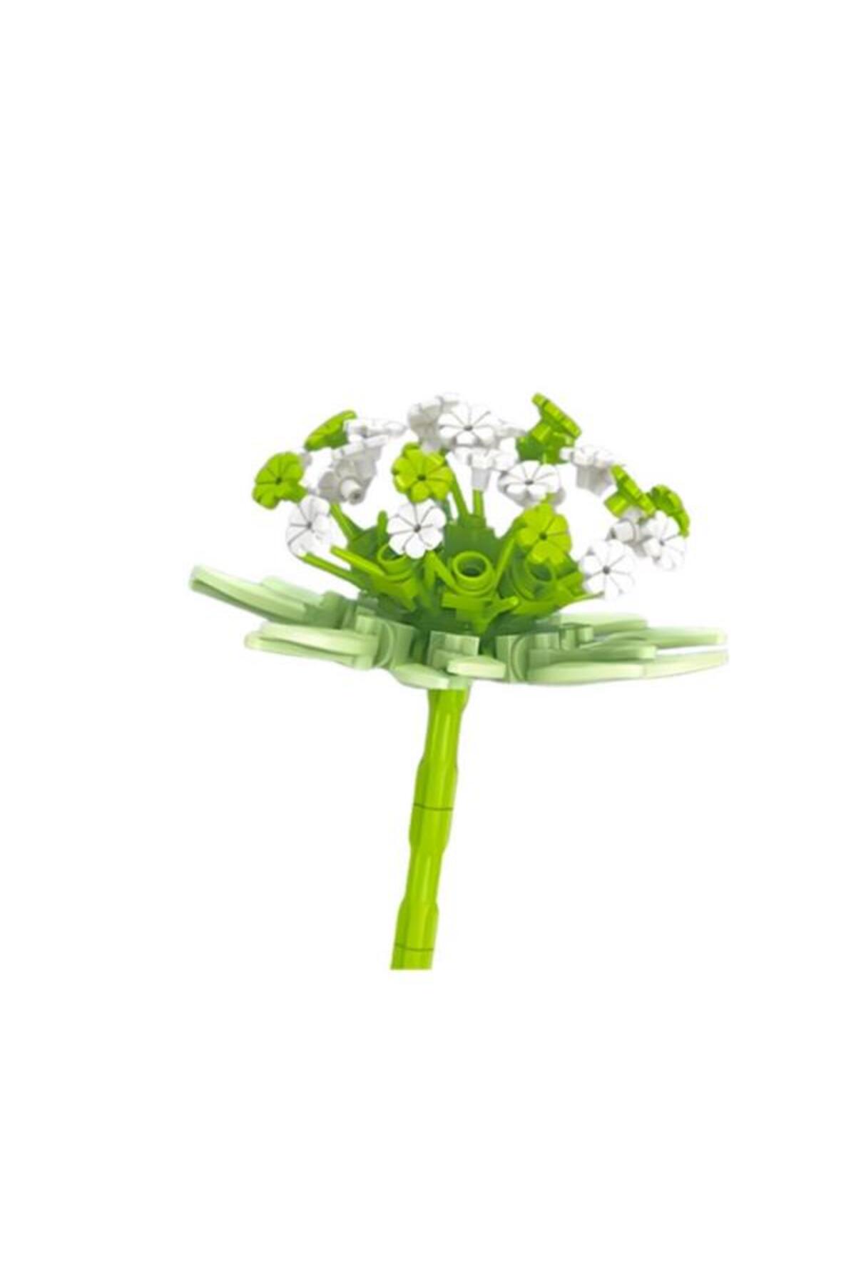 مجموعه گیاهان Ctoys، بلوک گل‌آرایی آسترانتیا مایور 8856-10 – ست بلوک‌های ساختنی گل ۱۰۷ تکه (۶ سال به بالا)