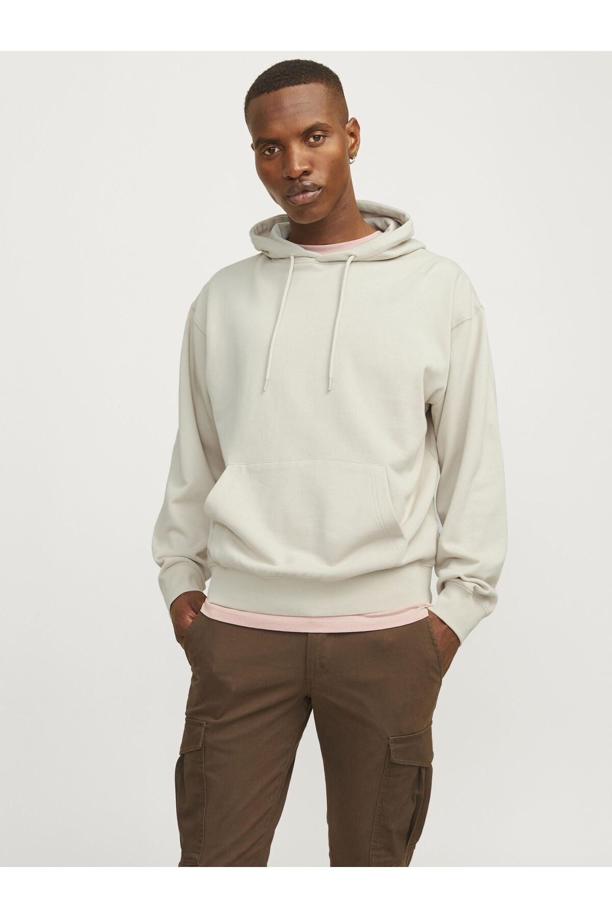 ژاکت - خاکستری جک اند جونز پلیور Jack & Jones