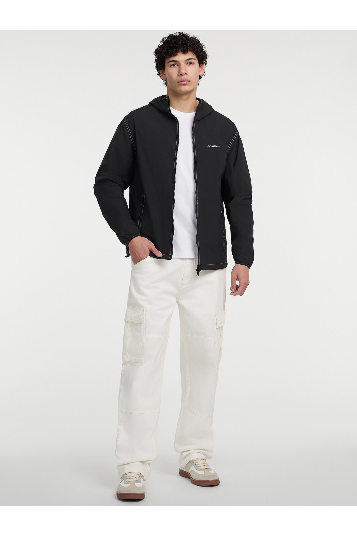 Guess  Jeans Packable Erkek Rüzgarlık - Görsel 3