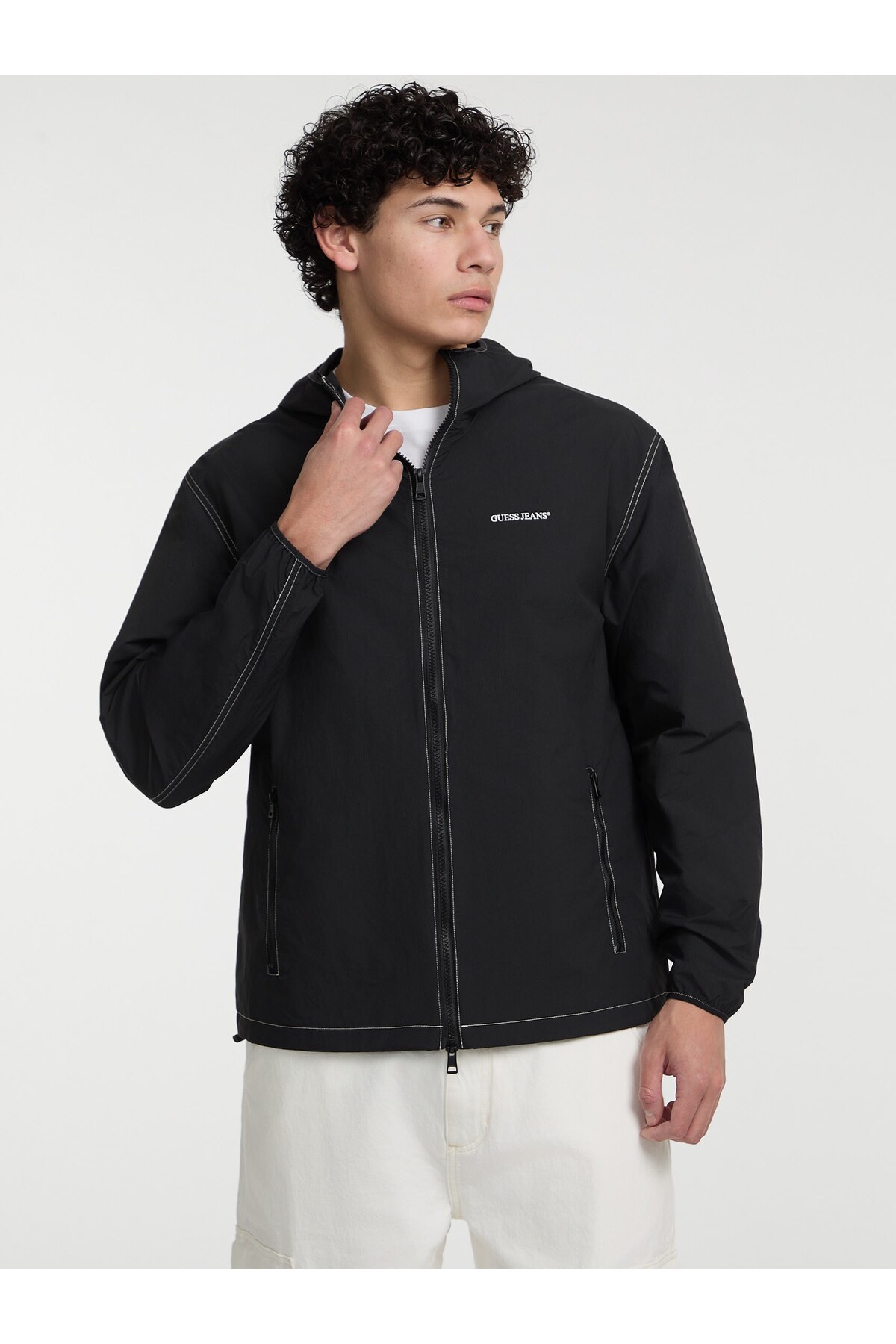 Guess  Jeans Packable Erkek Rüzgarlık - Görsel 2