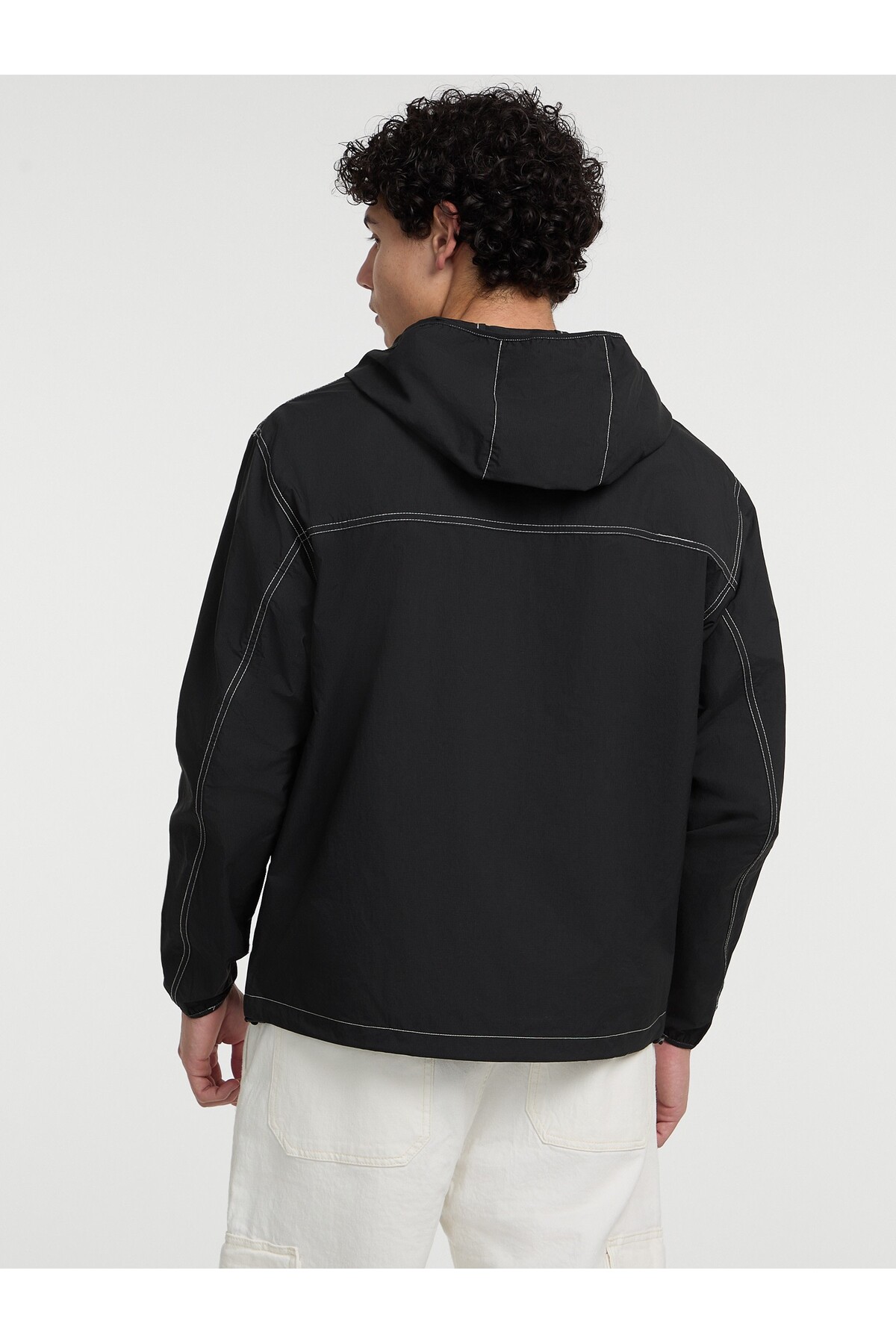 Guess  Jeans Packable Erkek Rüzgarlık - Görsel 4