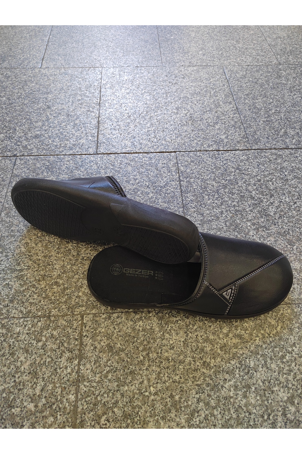GEZER yeni model damat bohça çeyiz erkek ev terliği görsel 3