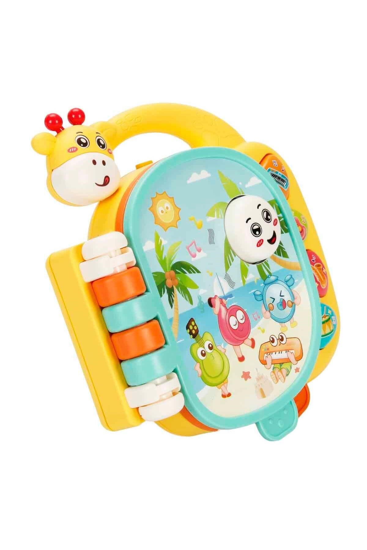 Sunman Minibo Sesli ve Işıklı Zürafa Figürlü Müzik Kitabı fotoğrafı 2 (önizleme)