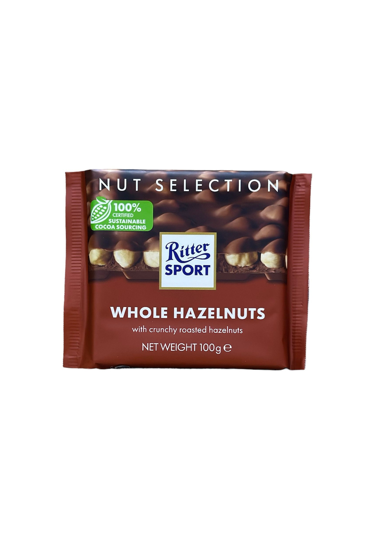 Transmed RİTTER SPORT WHOLE HAZELNUTS 100 GR *6'LI