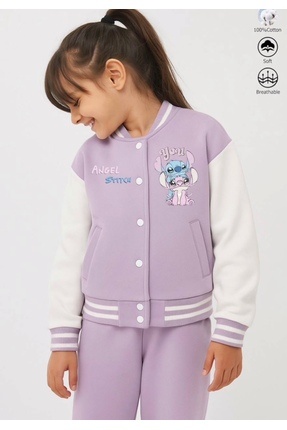 mirkidsclub Stitch Kız Çocuk Sweatshirt