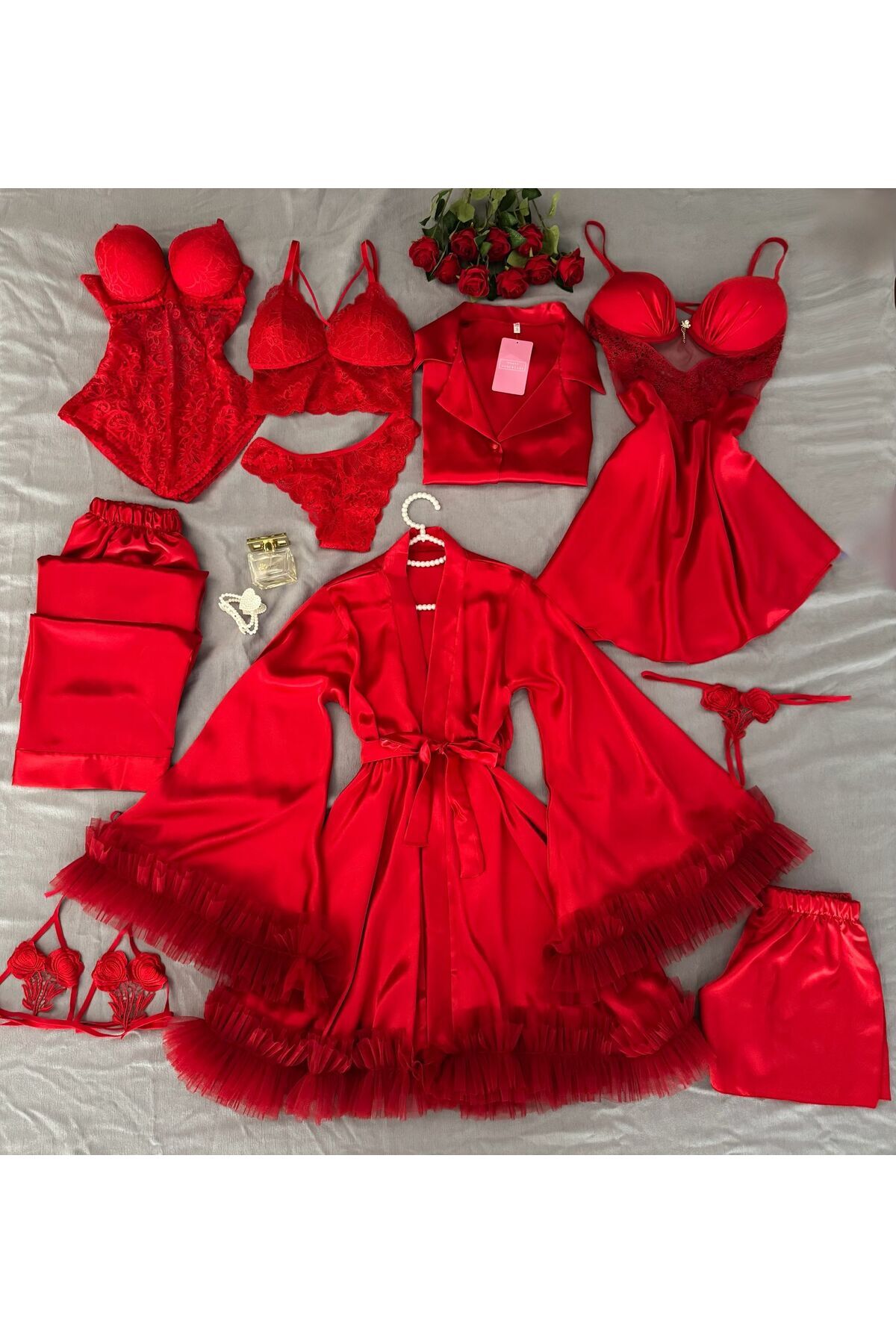 Jesiy Special Design Dowry Set with 10 Pieces Box