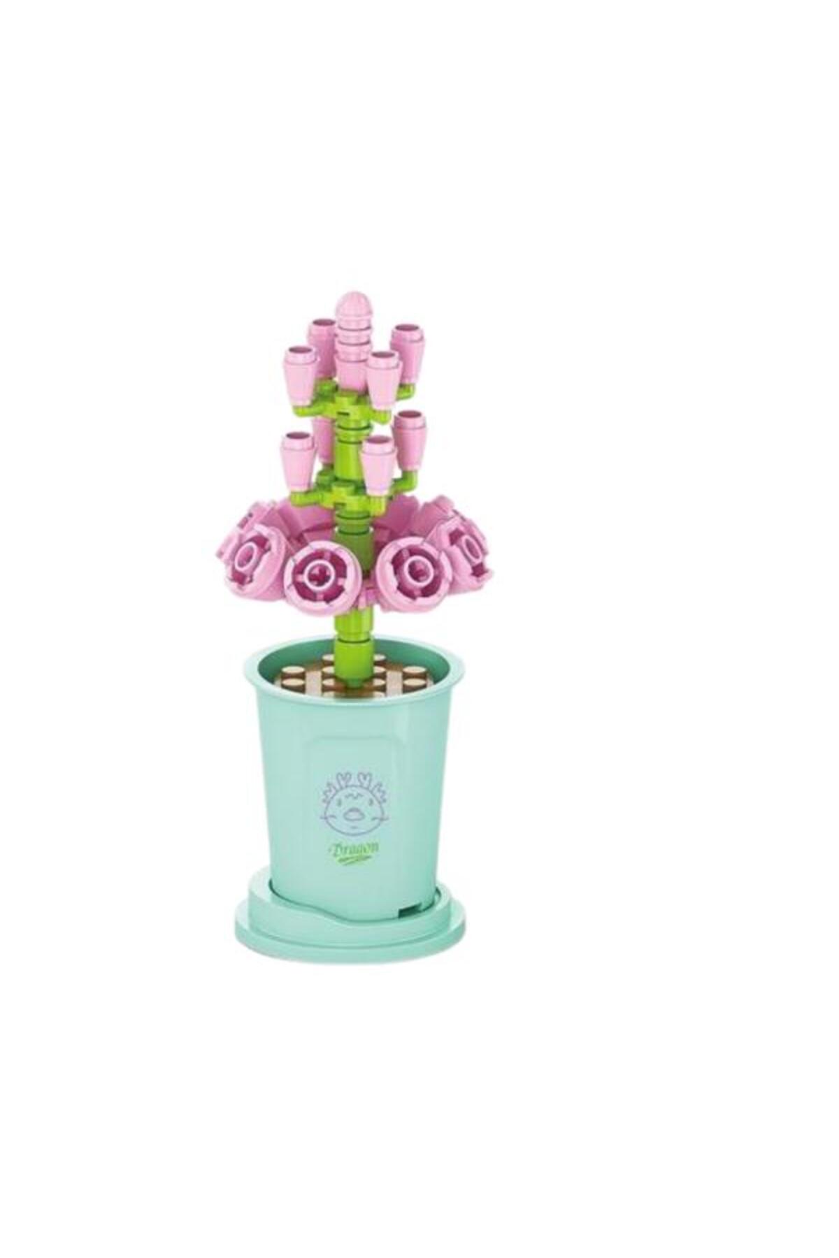 بلوک‌های گل Ctoys 8814-5 آنتی‌رینوم ماجوس – ست ۴۶ تکه بلوک‌های گل‌سازی (۶ سال به بالا)