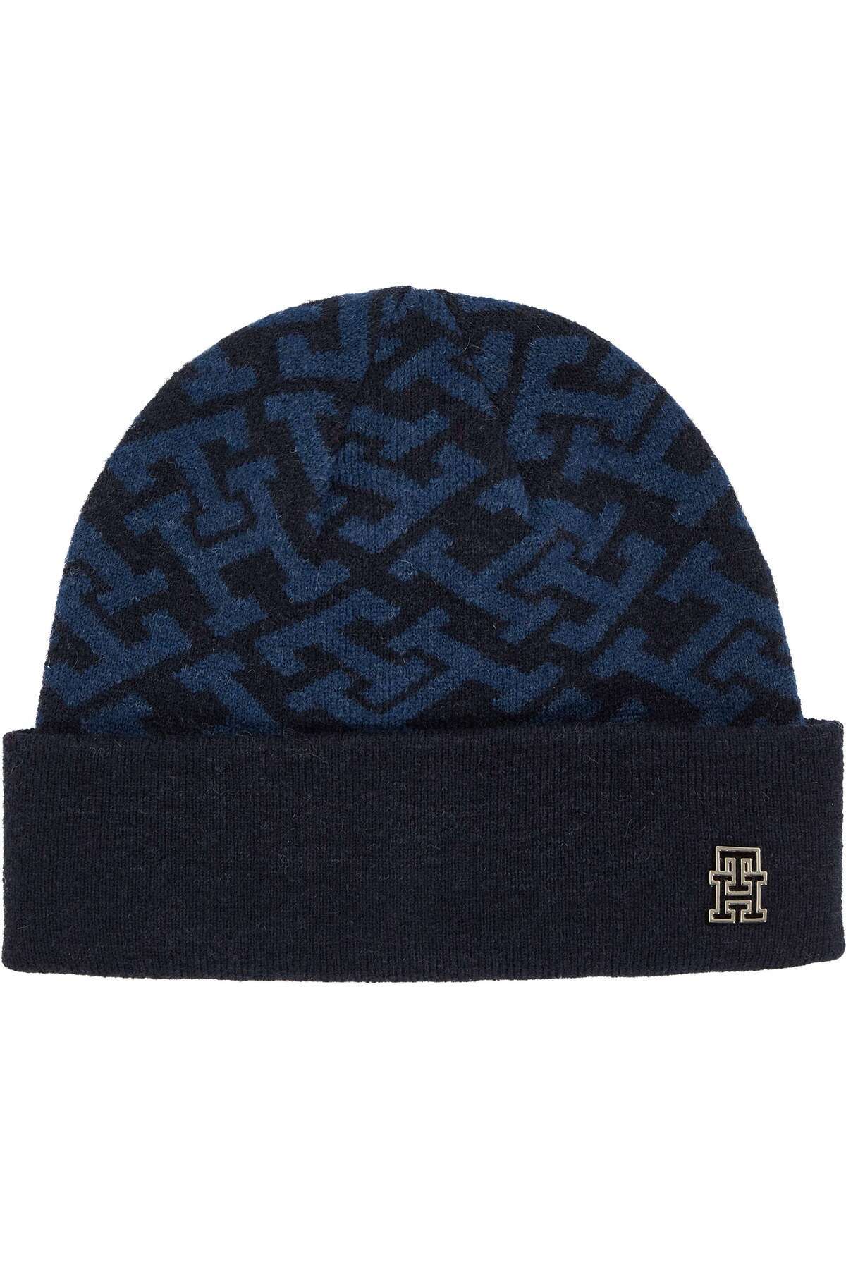 Tommy Hilfiger MONOGRAM ALL OVER BE Kadın Lacivert Bere