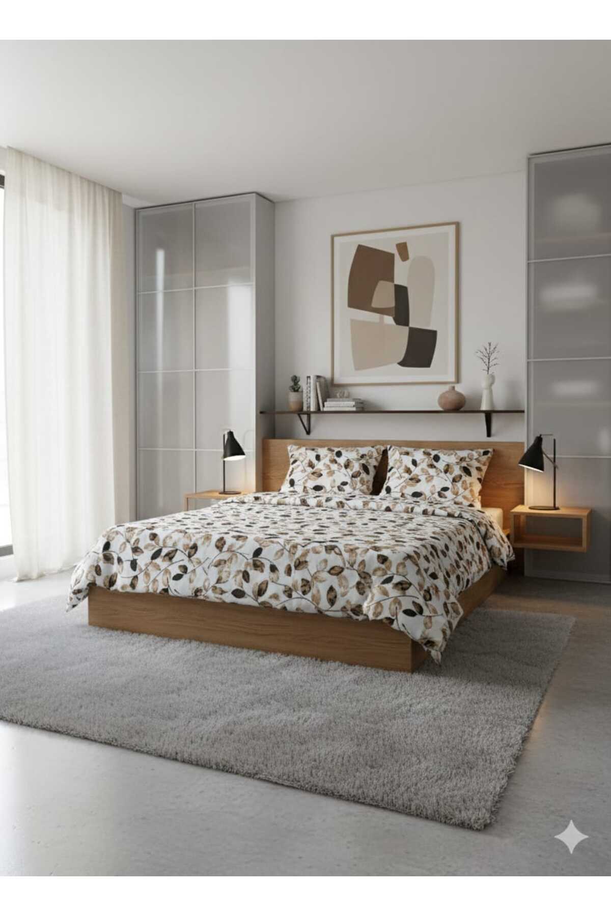 طقم غطاء لحاف مزدوج من يابراك