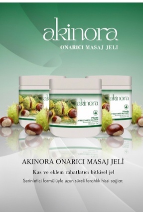 Akinora Çift Etkili Yoğun At Kestanesi Balsamı - Mentollü Rahatlatıcı Masaj K...