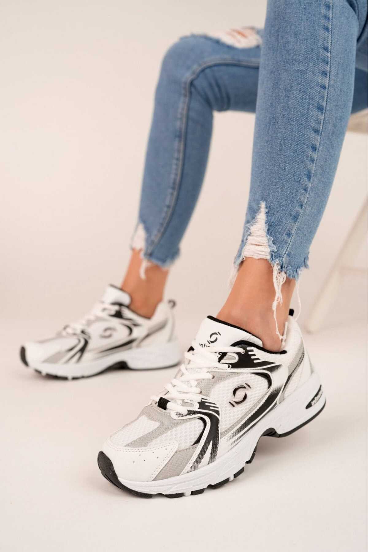 VANONE Unisex Sneaker Rahat Konforlu Ortopedik Günlük Spor Ayakkabı görsel 6