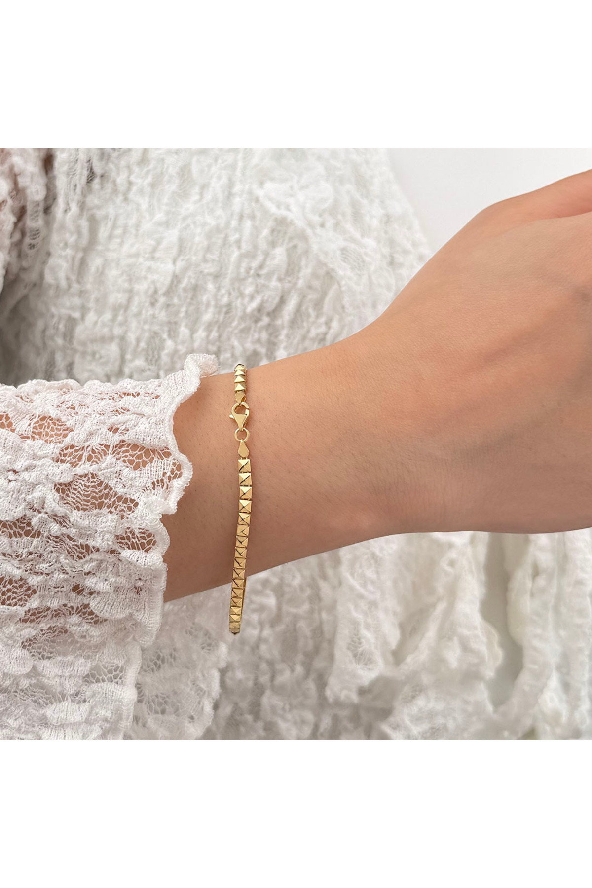 Gl8k Kare Sıralı Bileklik