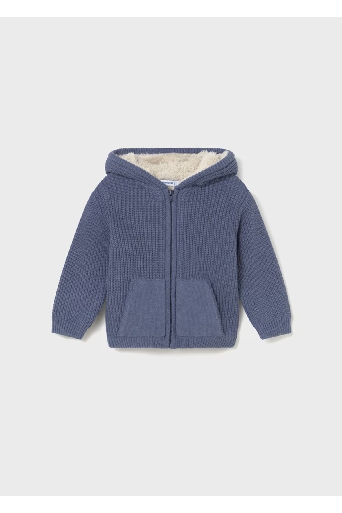MAYORAL Erkek Bebek Kapüşonlu Örme Ceket 2350