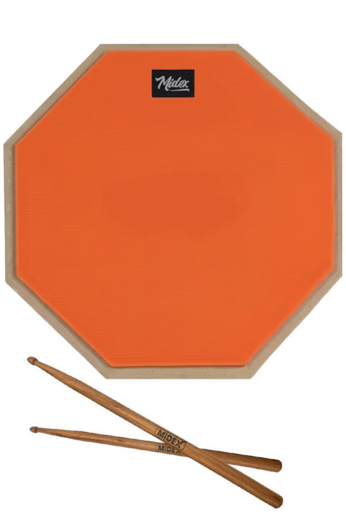 Midex DD-1012-C Bateri Davul Çalışma Pedi 12 İnç Drum Practice Pad
