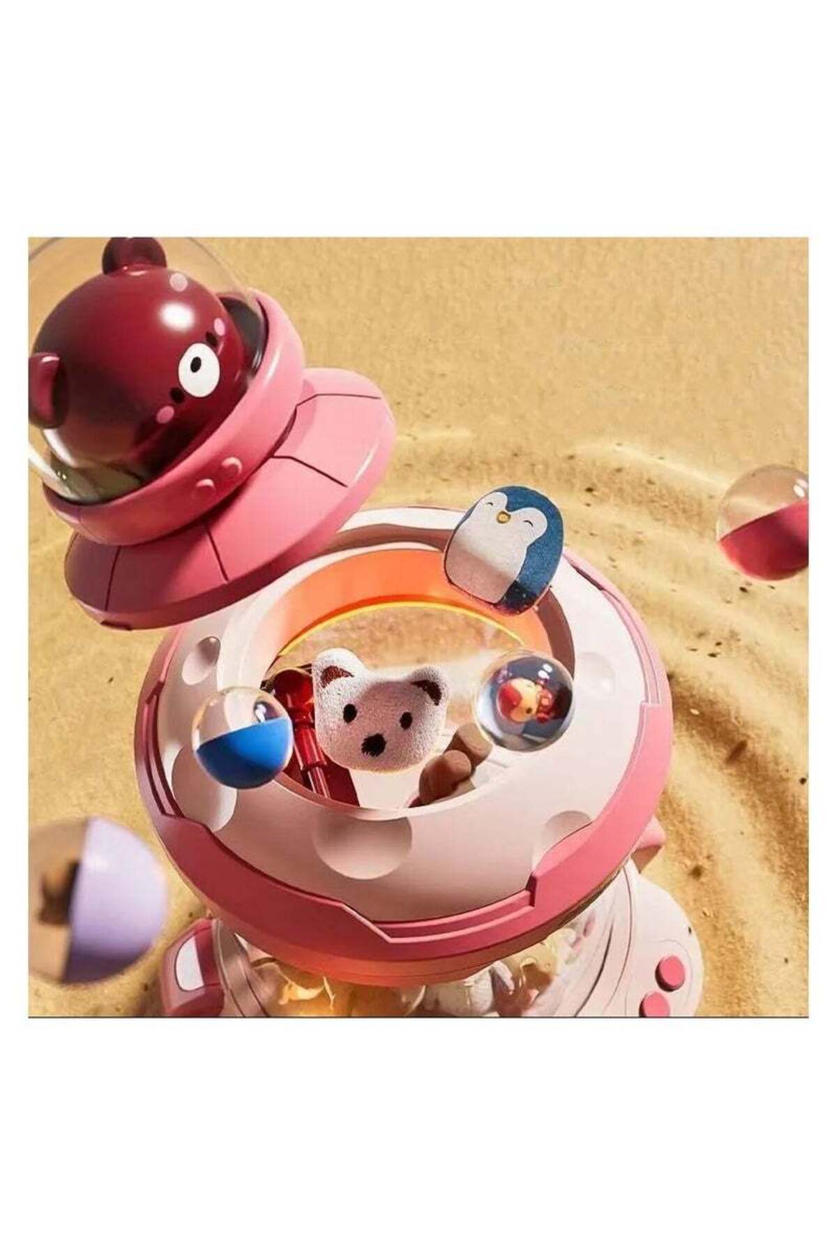 بپیچانید، بازی کنید و جمع‌آوری کنید: ماشین تخم‌مرغ و عروسک‌های کلیپی اسباب‌بازی برای کودکان (صورتی)