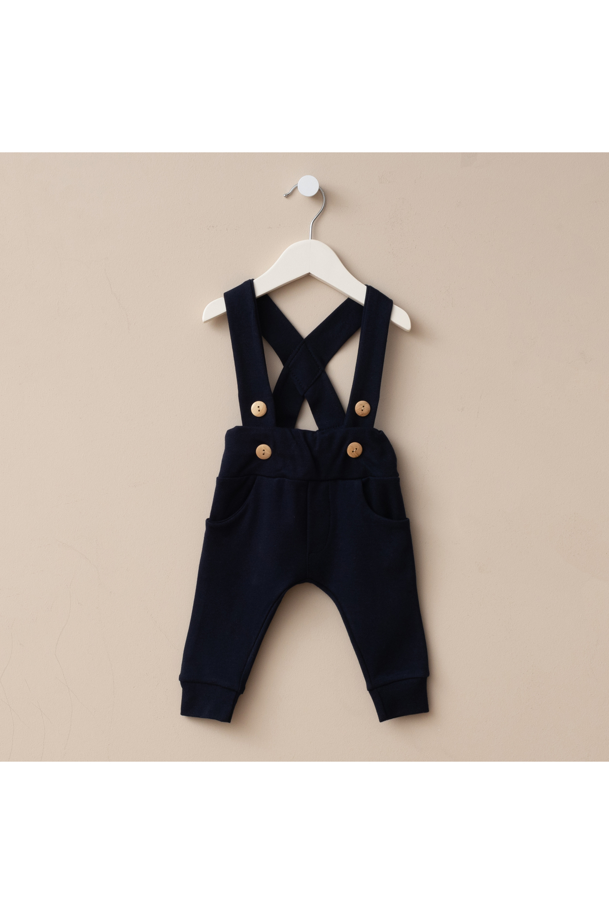 Minimus Yenidoğan Erkek Bebek Pamuklu Salopet Takımı Mevlüt Özel Gün 2’li Papyonlu Zıbın Askılı Pantolon Set fotoğrafı 2 (önizleme)