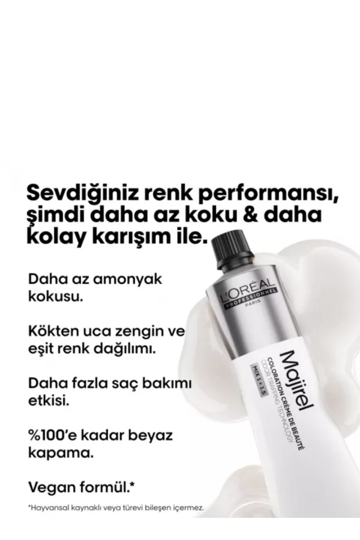 Majirel Saç Boyası 7.3 Kumral Dore 60ml - Yeni Ambalaj — قهوه‌ای 3474637281885 — تصویر 4 از 7