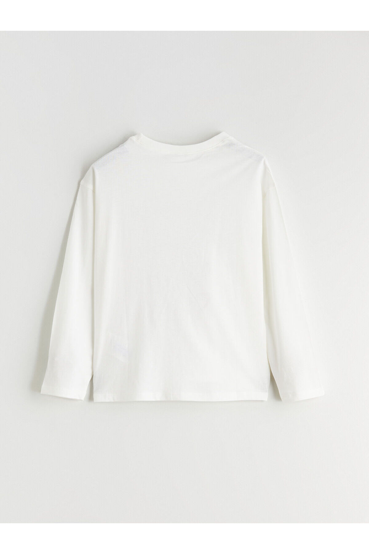 LC Waikiki Ekru Bisiklet Yaka Kız Çocuk Pijama Takımı fotoğrafı 4 (önizleme)