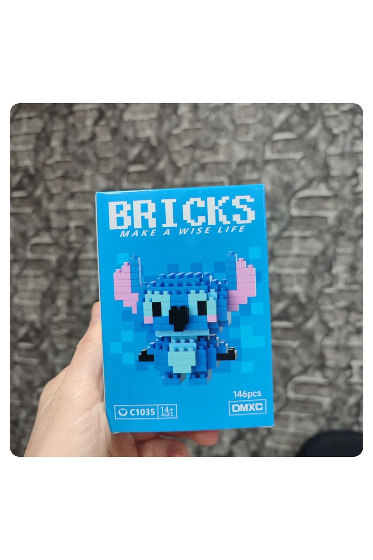 ۱ عدد اسباببازی ساختنی آجری استیچ، کاپیبارا، ماشین، ناروتو