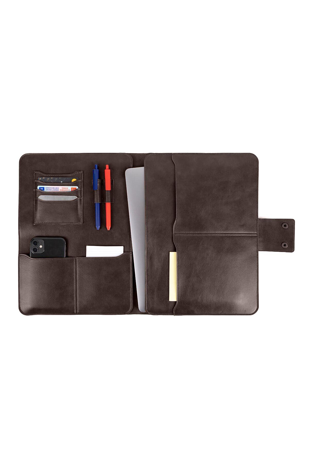 blue çanta  Organizer Tablet & Laptop Kılıfı M1 - M2 13"-14" Inç Macbook Pro & Air Evrak Çantası 24.5x34.5cm