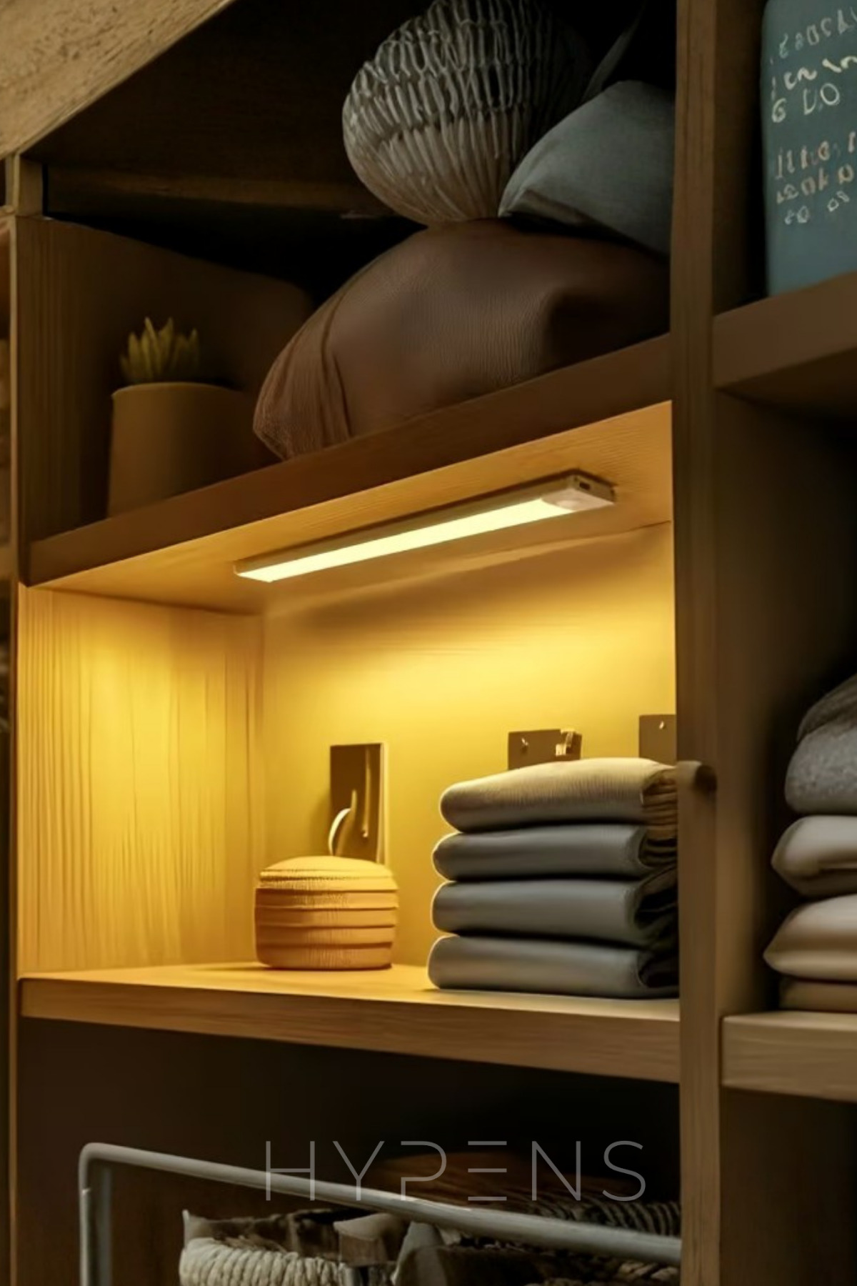 2 X 30-CM Motion Sensor 3 Color Adjustable 2 Mode Portable Rechargeable Cabinet & Kitchen LED Lighting
