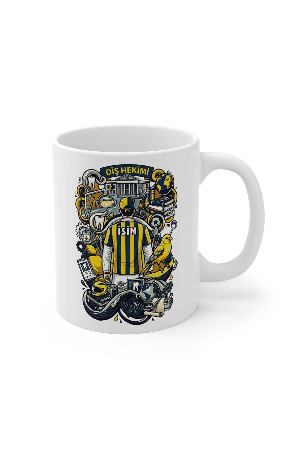 Fan Dental Doctor Mug - Dental Dentist Dentist - Dental Profession Mug (3 Sets