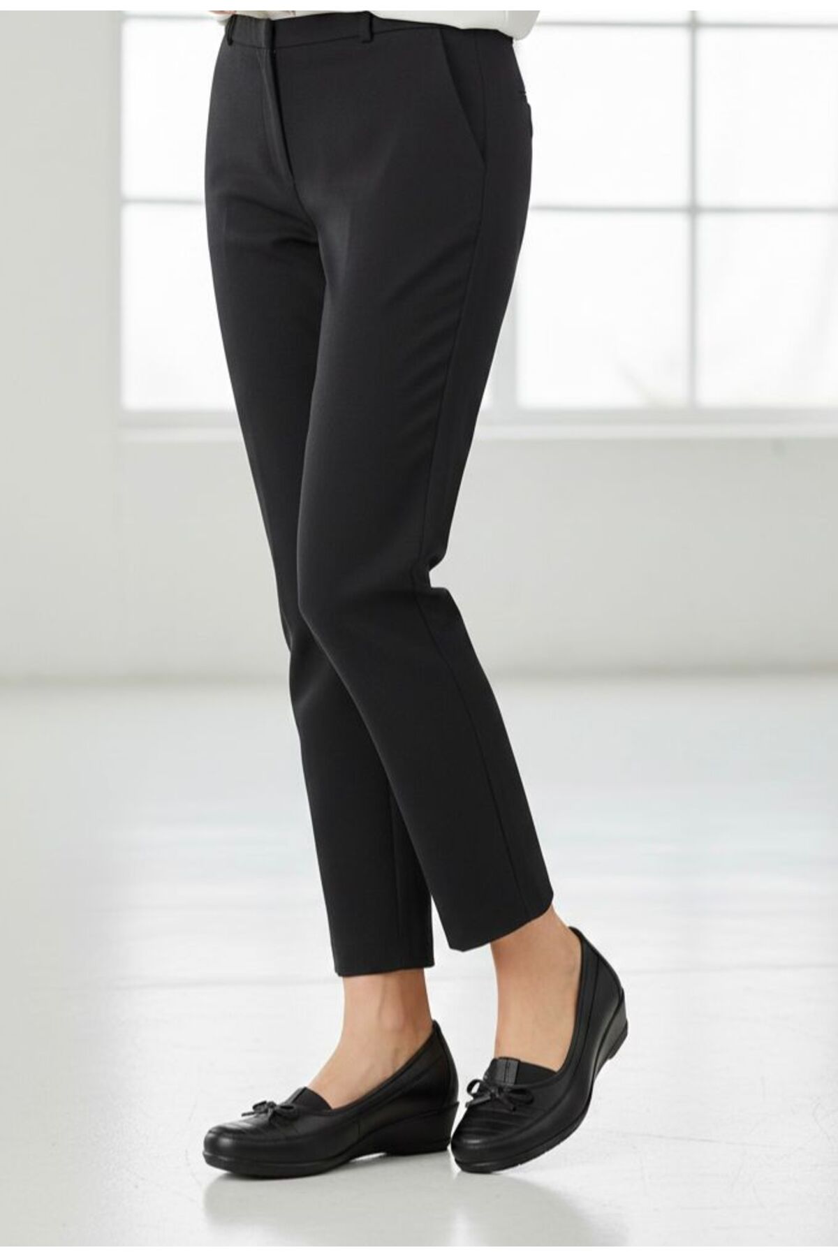 pololiza  %100 Hakiki Deri Astarlı / Günlük Anatomik Tam Ortopedik Topuk Jelli / Anne Ayakkabısı - Görsel 6