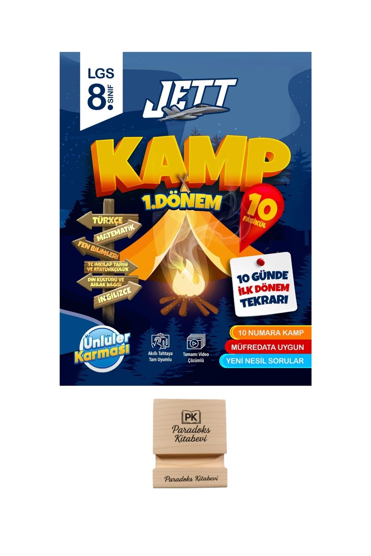 Ünlüler Karması LGS 8. Sınıf 1. Dönem JETT Kamp 10 Fasikül + 1