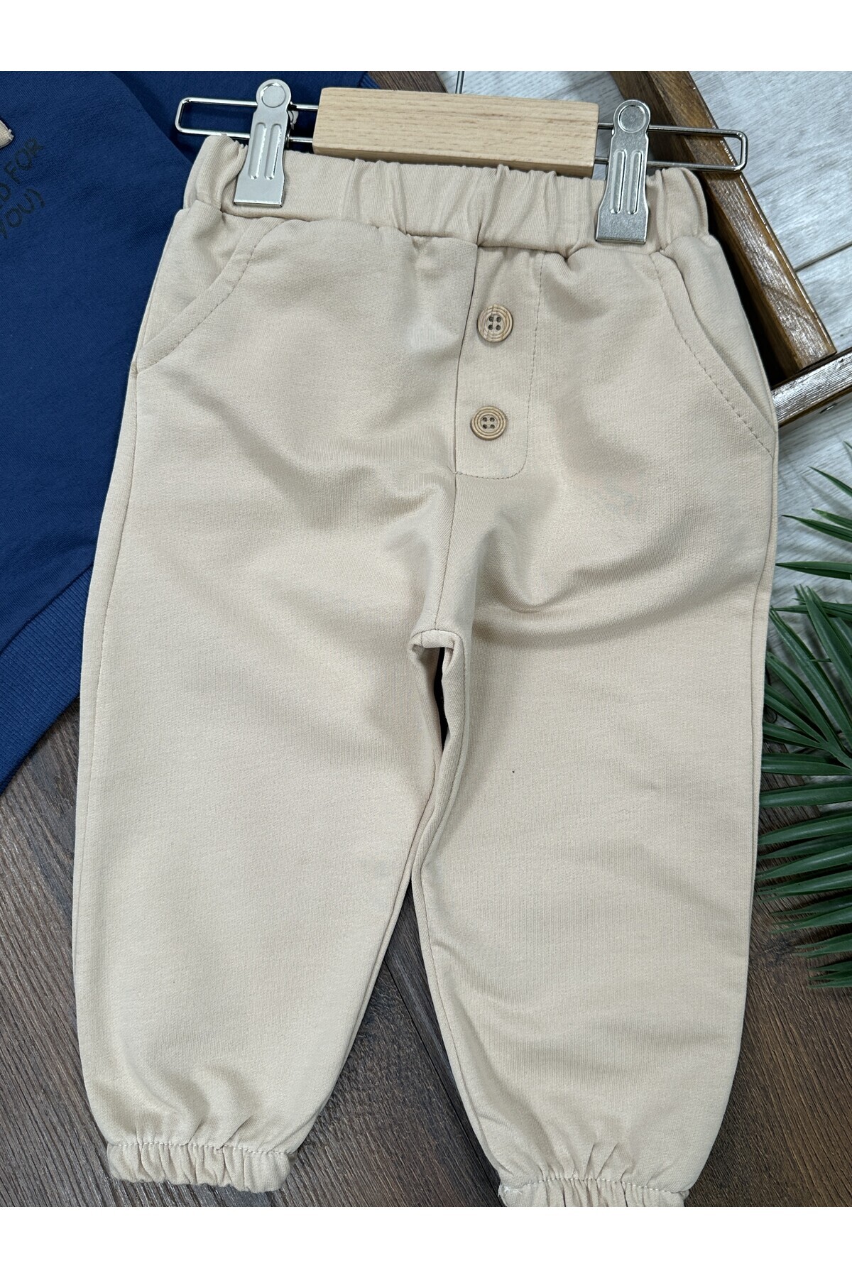 طقم مكون من قطعتين للأولاد الرضع/الأطفال بتصميم وا...