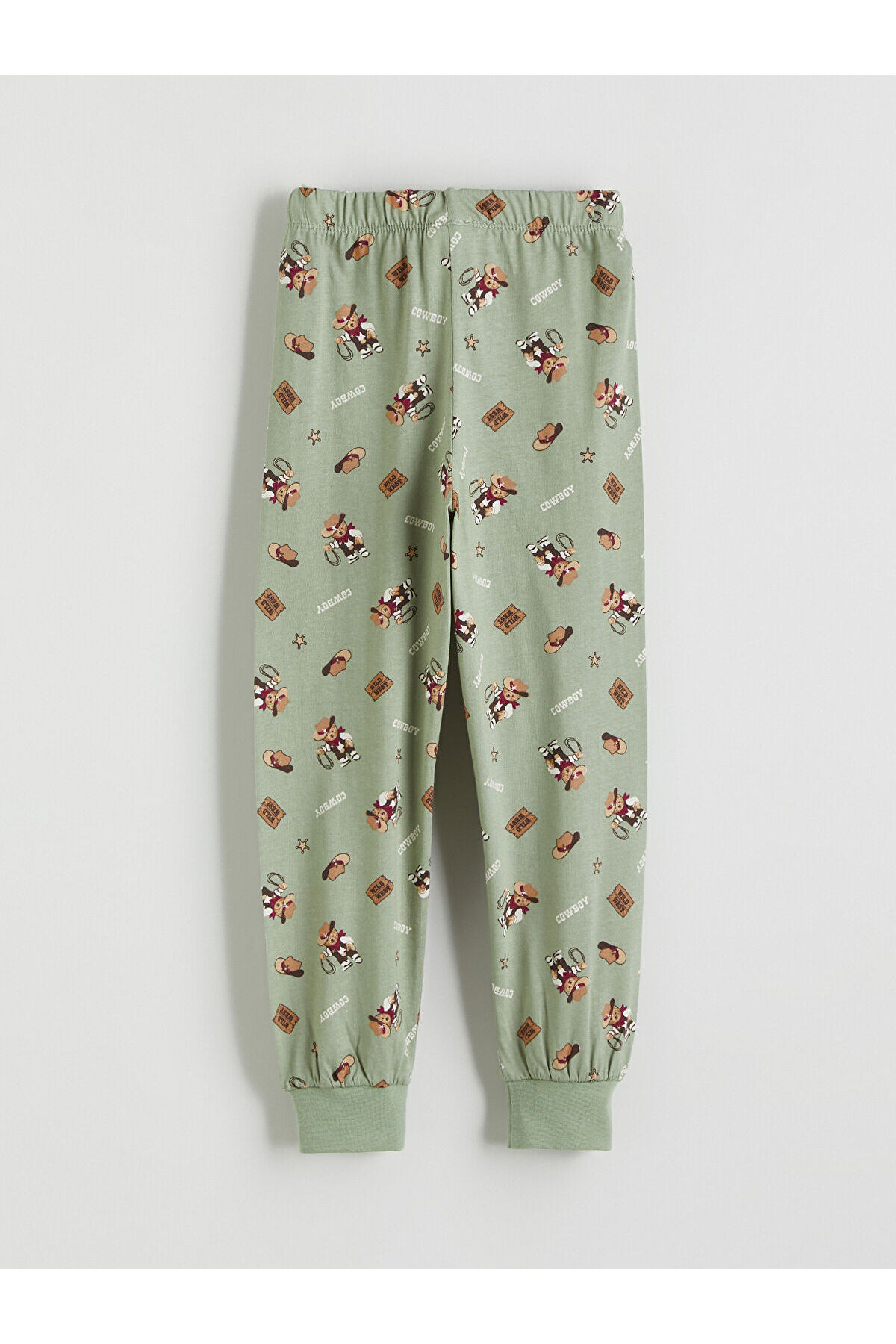 LC Waikiki RMZ GİYİM'DEN SEZON FIRSATLARI Bej Ayı Teddy Baskılı Erkek Çocuk Pijama Takımı Aile Kombini fotoğrafı 7 (önizleme)