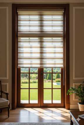 rüyyahomestore Kahverengi Aplus çizgili zebra