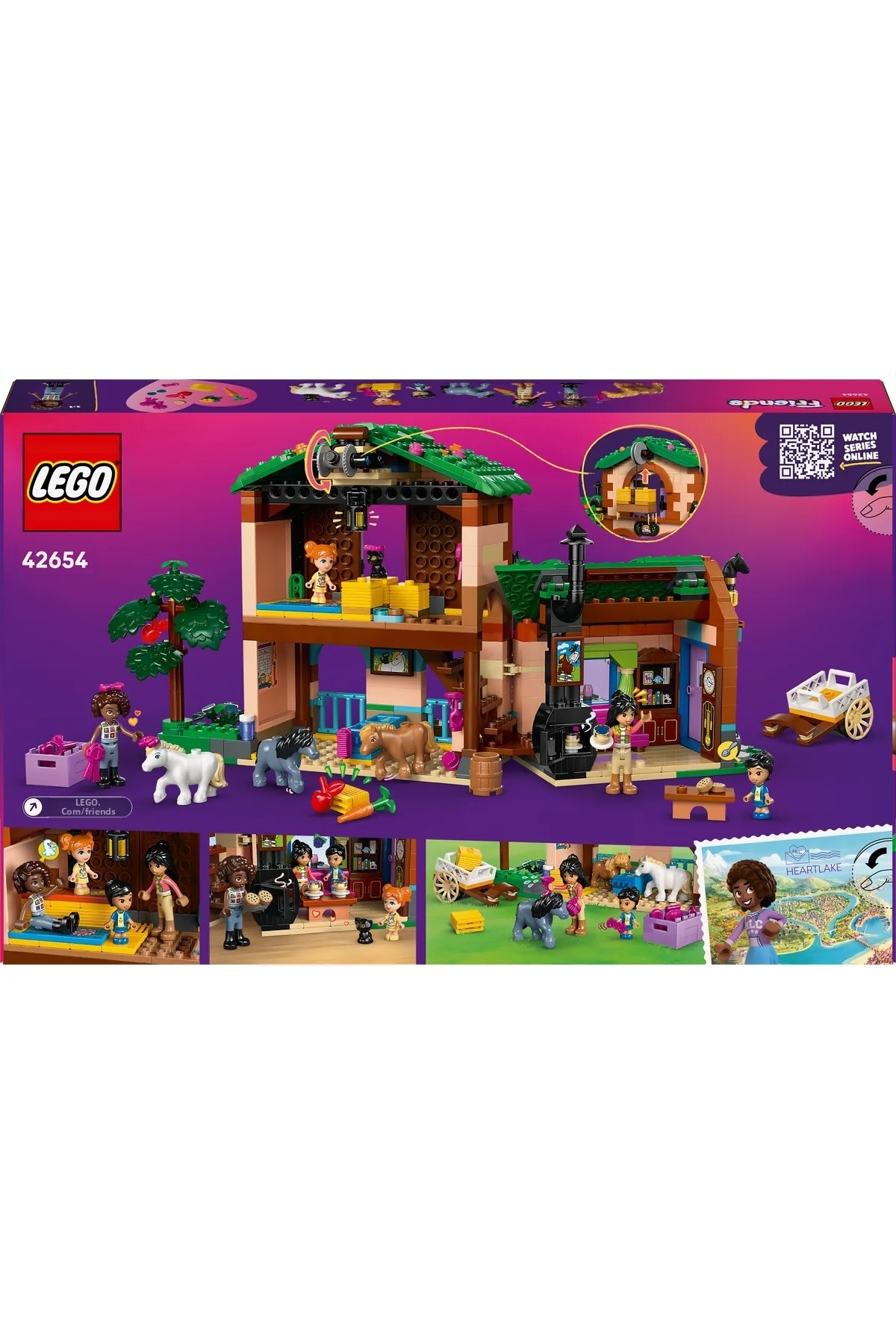 ® مزرعه و اصطبل پونی دوستان ۴۲۶۵۴ – مجموعه ساختنی اسباببازی خلاقانه برای کودکان ۷ سال به بالا (۷۲۷P)