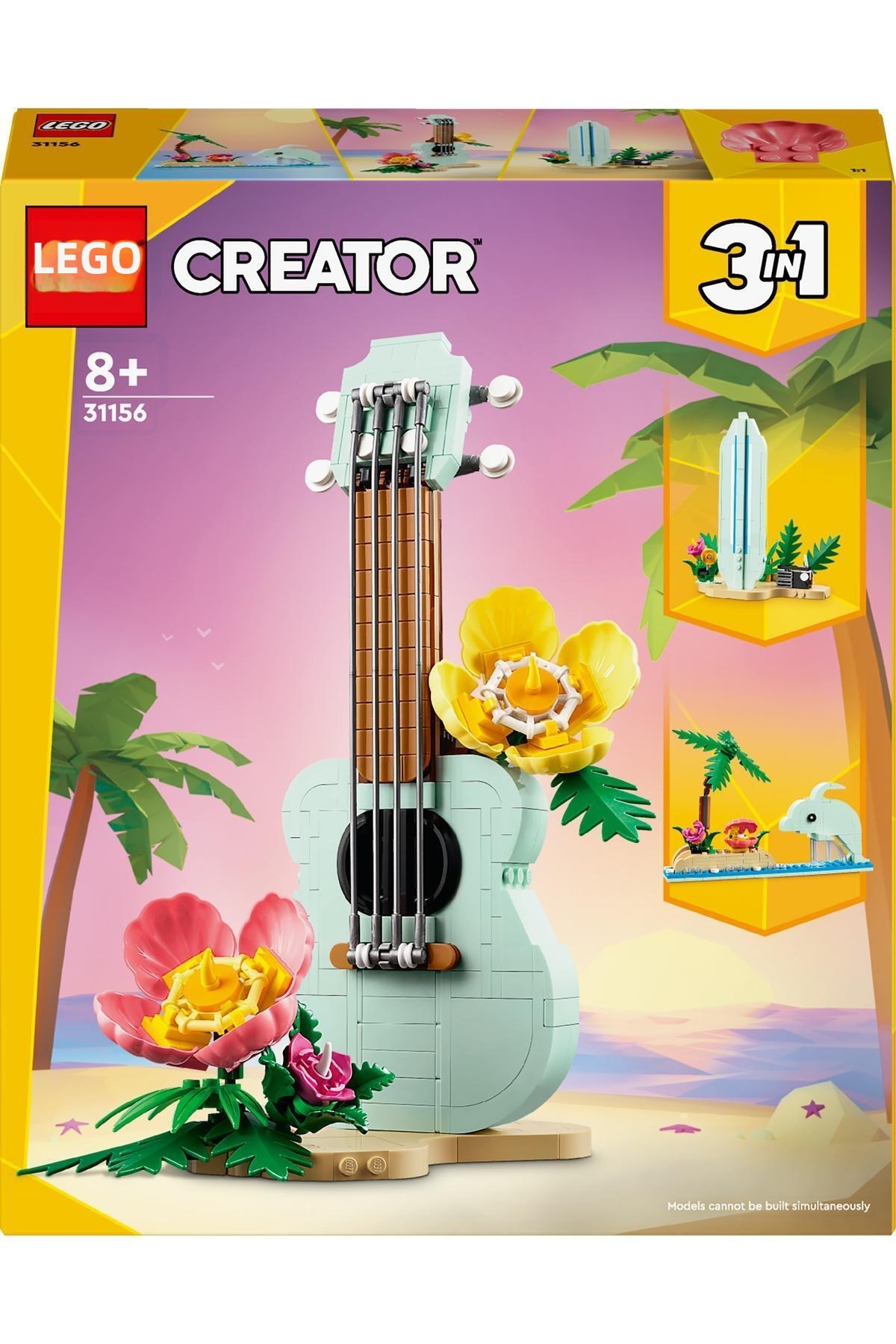 تروپیکال یوکللی سازنده – ست اسباببازی ۳ در ۱ ۳۱۱۵۶