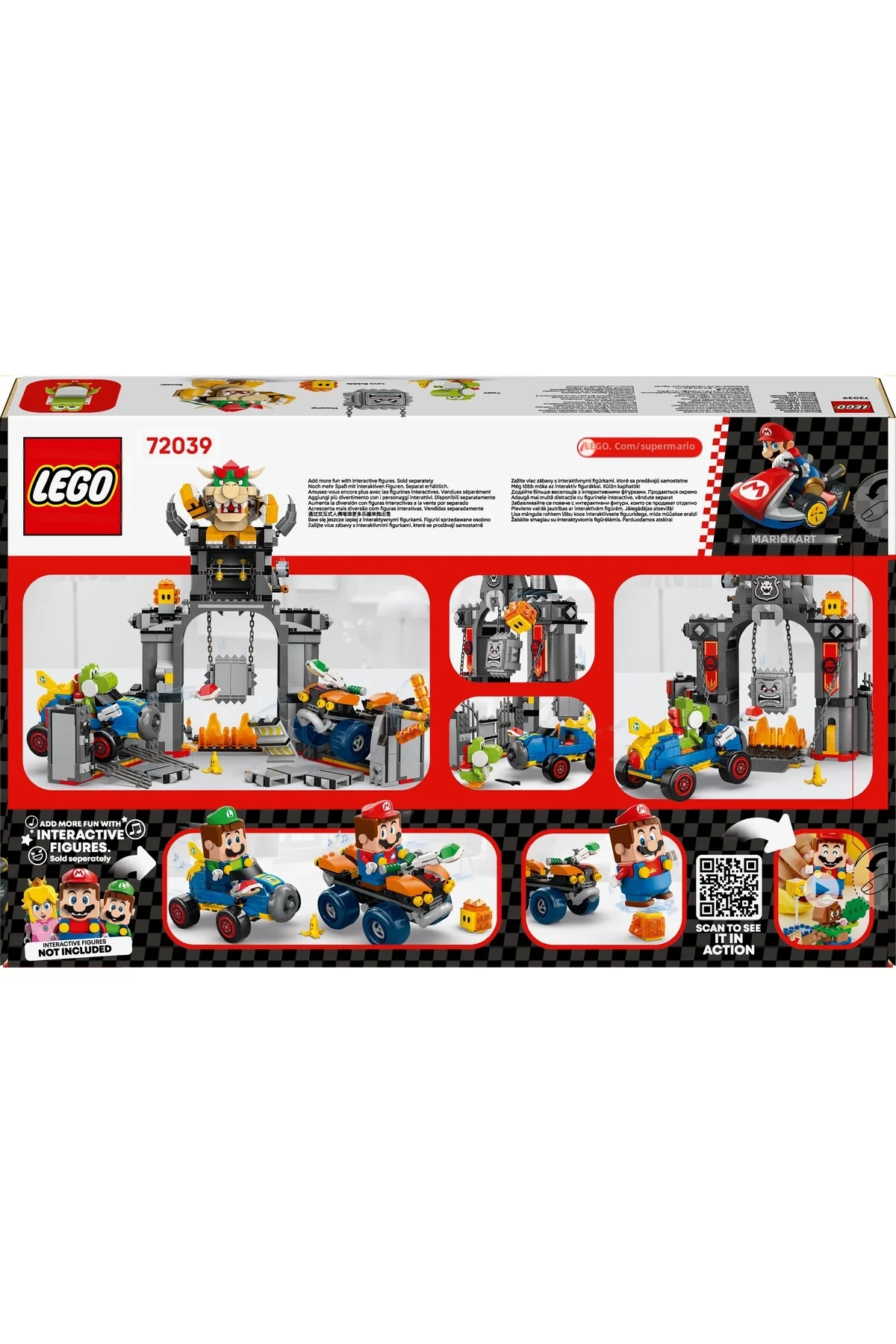 ® سوپر ماریو ™ ماریو کارت ™ – قلعه باوزر 72039 – مجموعه ساختنی اسباب‌بازی برای کودکان ۹+ (۱۰۶۸ قطعه)