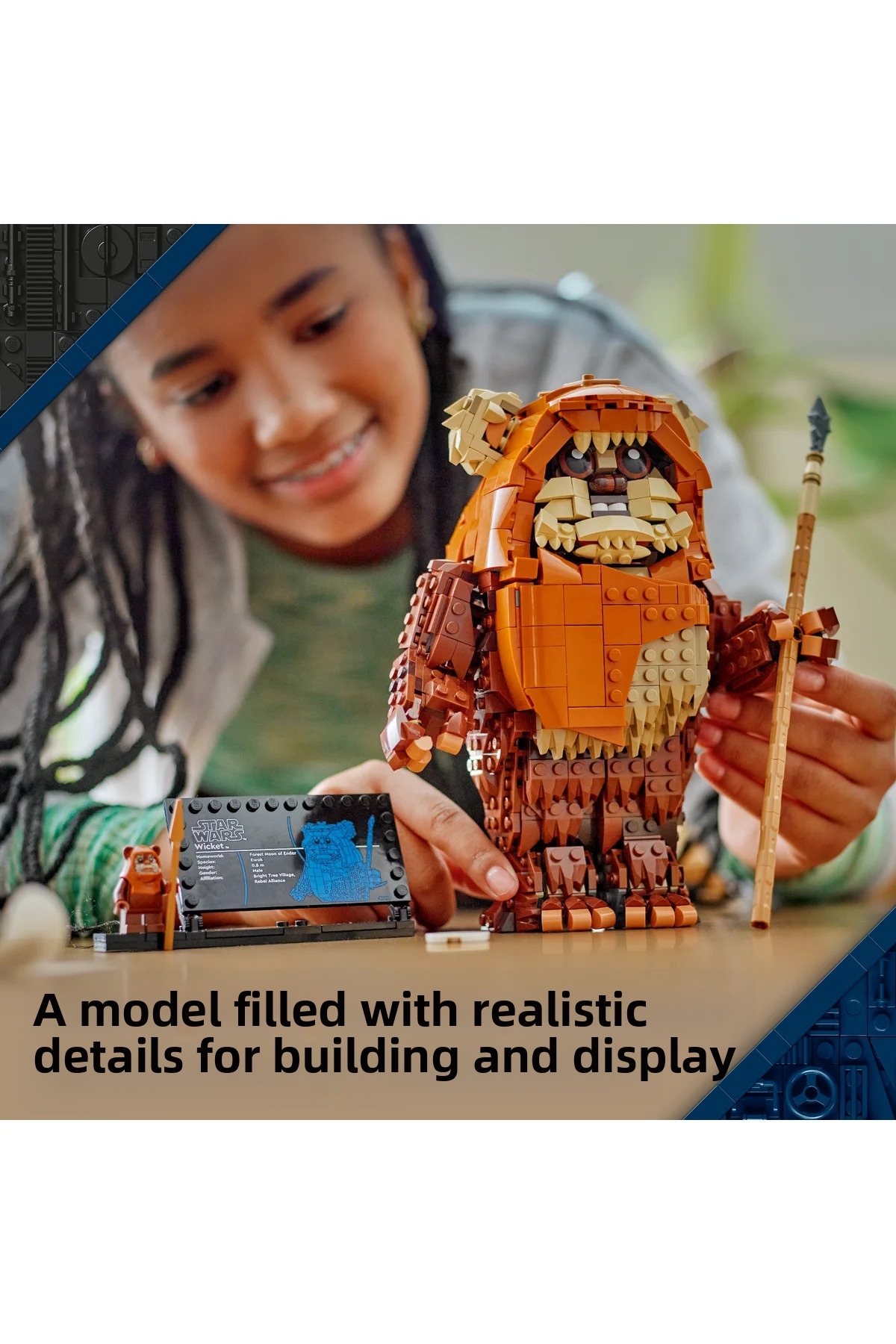 جنگ ستارگان: بازگشت جدای – ای‌واک ویک ۷۵۴۳۰ – کیت ساخت مدل برای کودکان ۱۲+ (۱۰۱۰ قطعه)