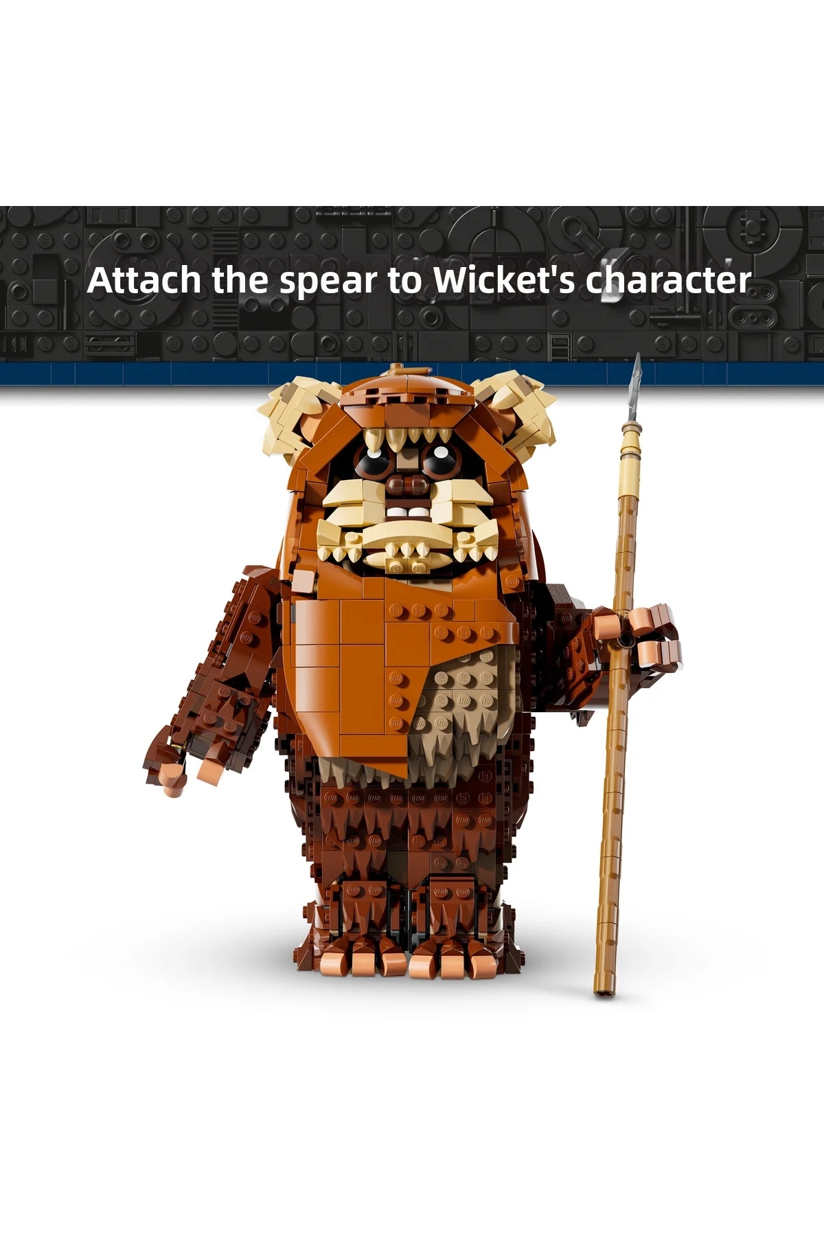 جنگ ستارگان: بازگشت جدای – ای‌واک ویک ۷۵۴۳۰ – کیت ساخت مدل برای کودکان ۱۲+ (۱۰۱۰ قطعه)