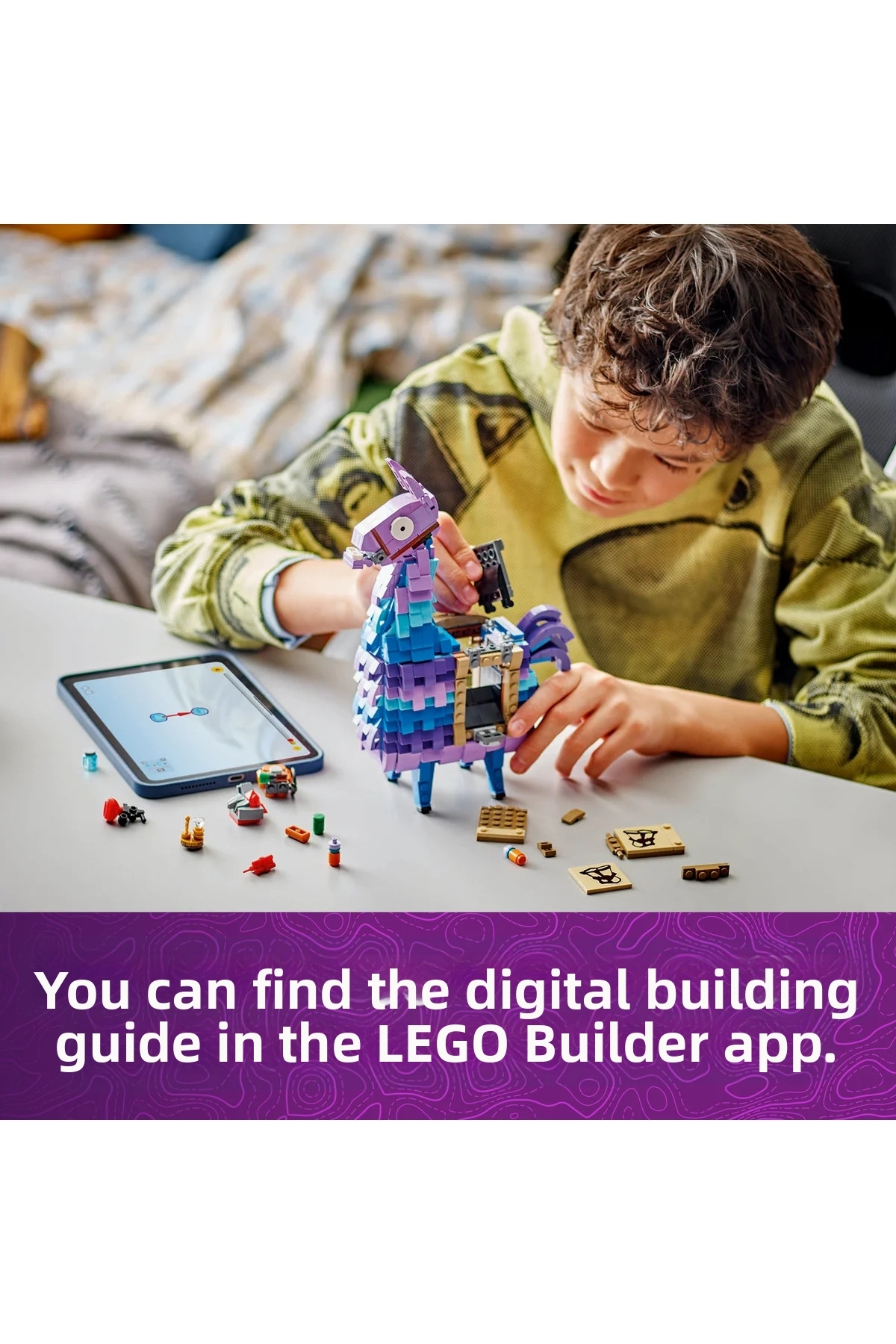 ® فورتنایت لامای تدارکات ۷۷۰۷۱ مجموعه ساختنی خلاقانه برای کودکان ۱۲ سال و بالاتر (۶۹۱ قطعه)