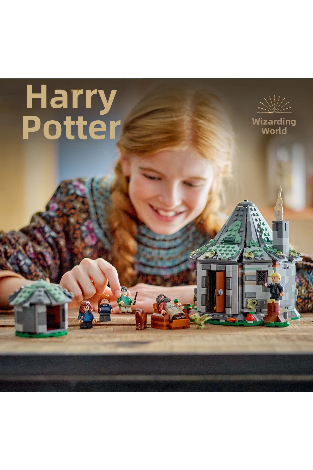 ® هری پاتر™ کلبهٔ هاگرید: بازدیدی غیرمنتظره ۷۶۴۲۸ – برای سنین ۸+ (۸۹۶ قطعه)