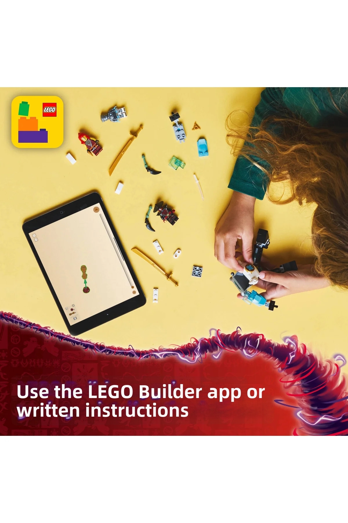 ® NINJAGO® ست اسباب‌بازی نقش‌بازی مِک لباس نبرد زین 71827