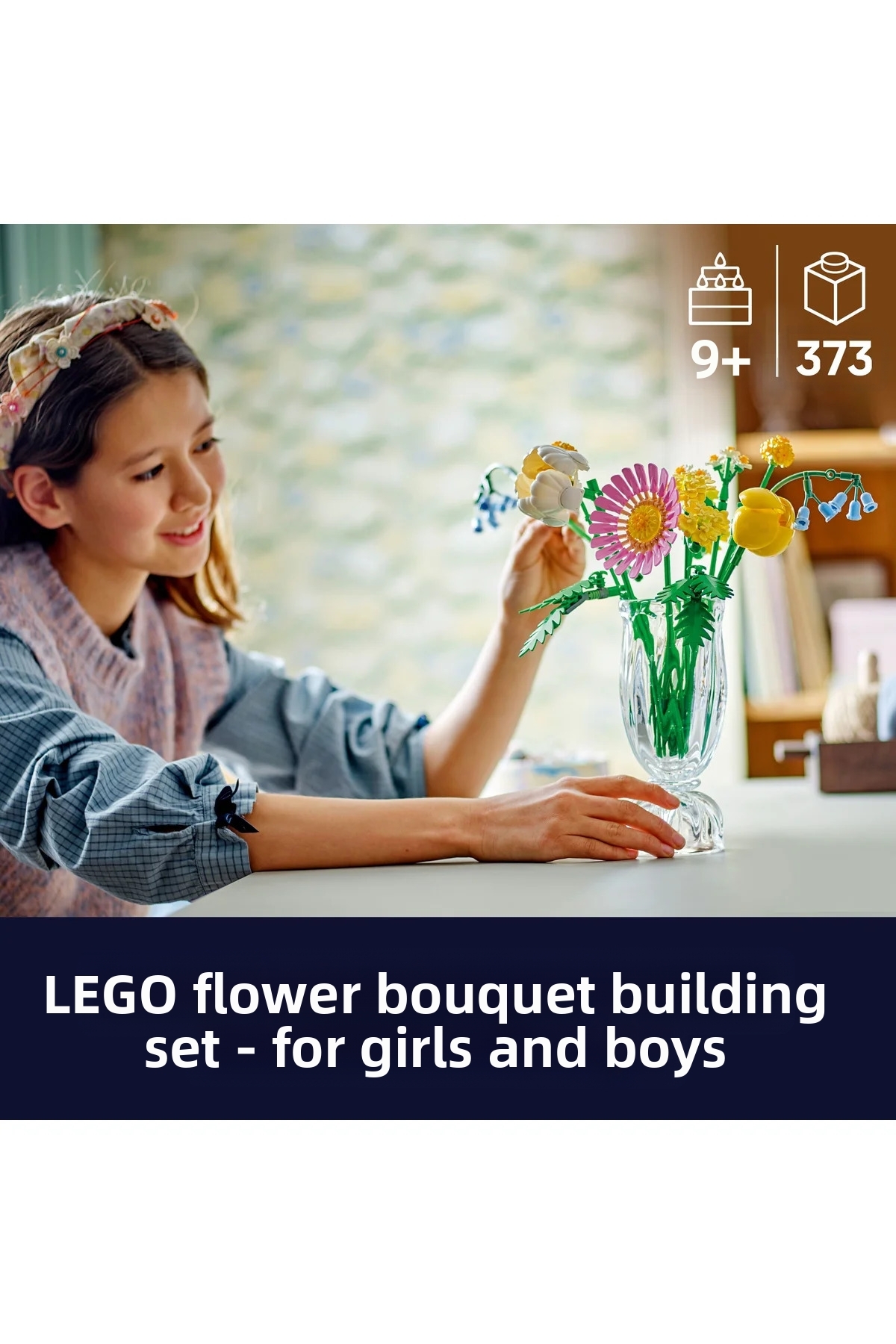 بوتیکالز بکه کوچک آفتابی – مجموعه ساختنی گلهای مصنوعی