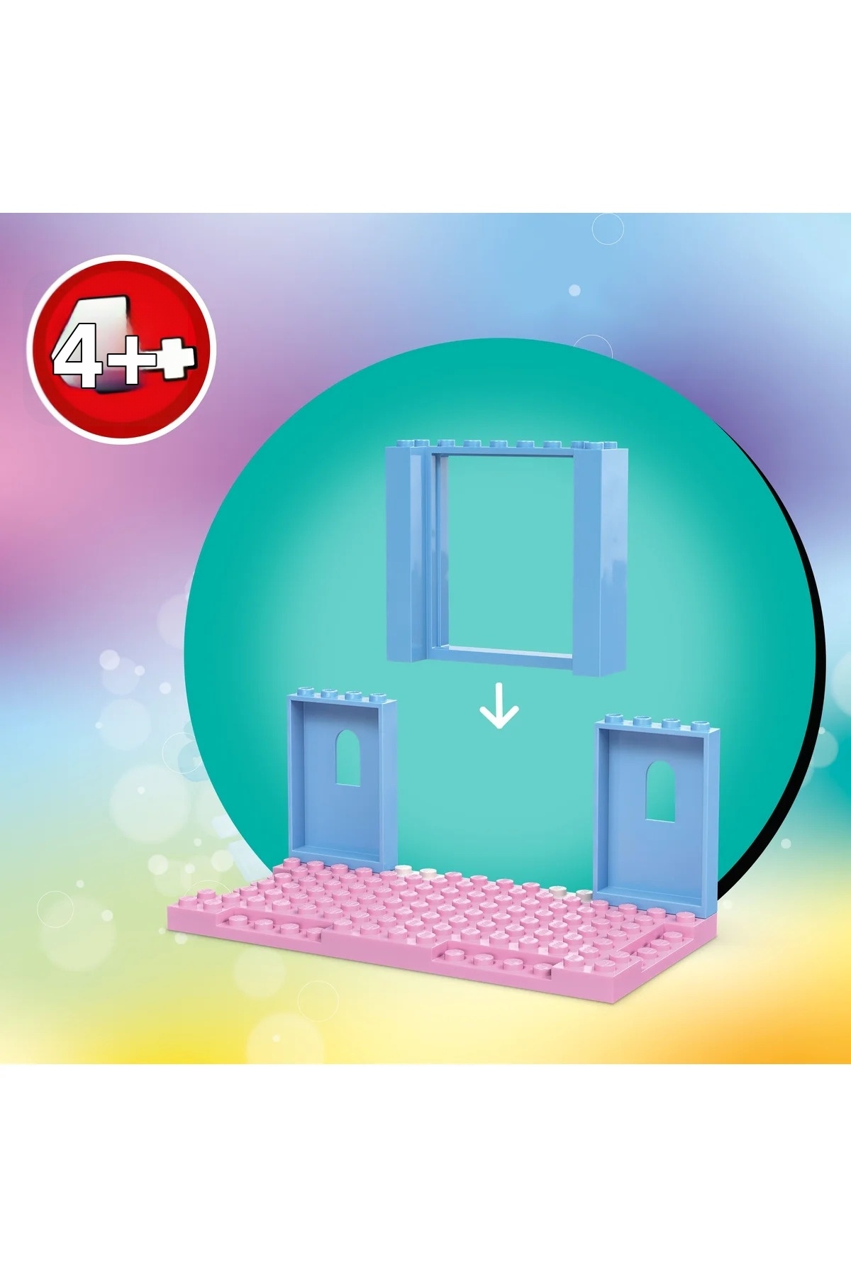 ® خانه عروسکی گبی، مجموعه ساختوساز مراقبت از گربهی گبی مدل گوش ۱۰۷۹۶ برای کودکان ۴ سال به بالا (۱۶۵ قطعه)