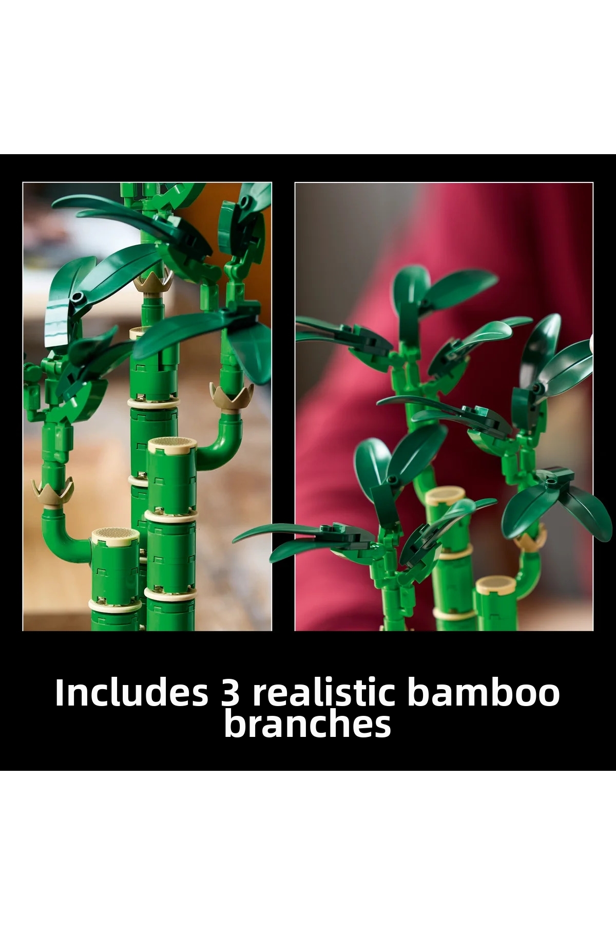 ® بوتانیکالز بامبو شانس ۱۰۳۴۴ – کیت ساخت گیاه تزئینی برای بزرگسالان دوستدار طبیعت (۳۲۵P)