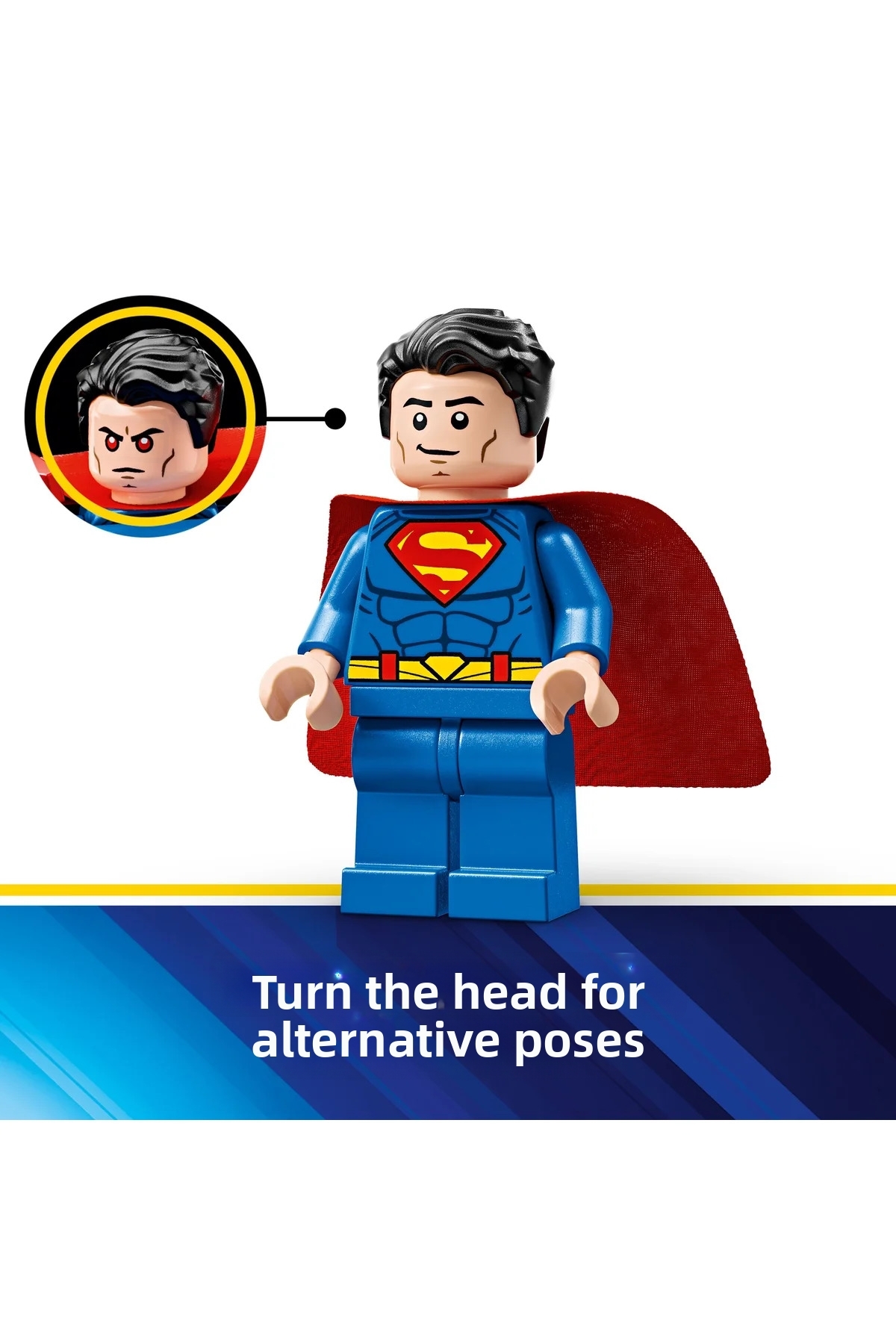 ® دی‌سی بتمن ™ سوپرمن ™ ربات در برابر لکس لوثر ™ ۷۶۳۰۲ – مجموعه ساختنی اسباب‌بازی ۶+ (۱۲۰ قطعه)