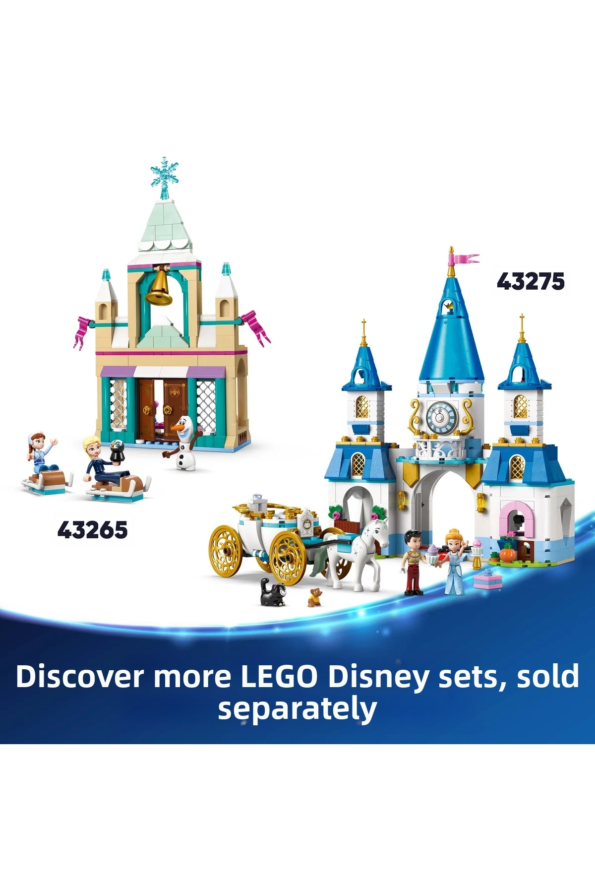 ® ǀ دیزنی انکانتو خانه کوچک مینیاتوری قابل ساخت اسباب‌بازی فانتزی ۴۳۲۶۱