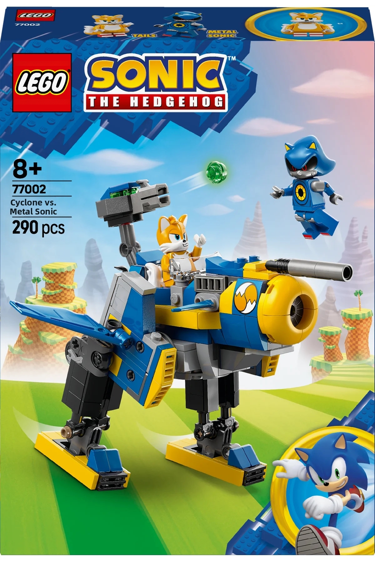 ® سونیک خارپشت™ سیکلون در برابر متال سونیک اسباببازیها ۷۷۰۰۲