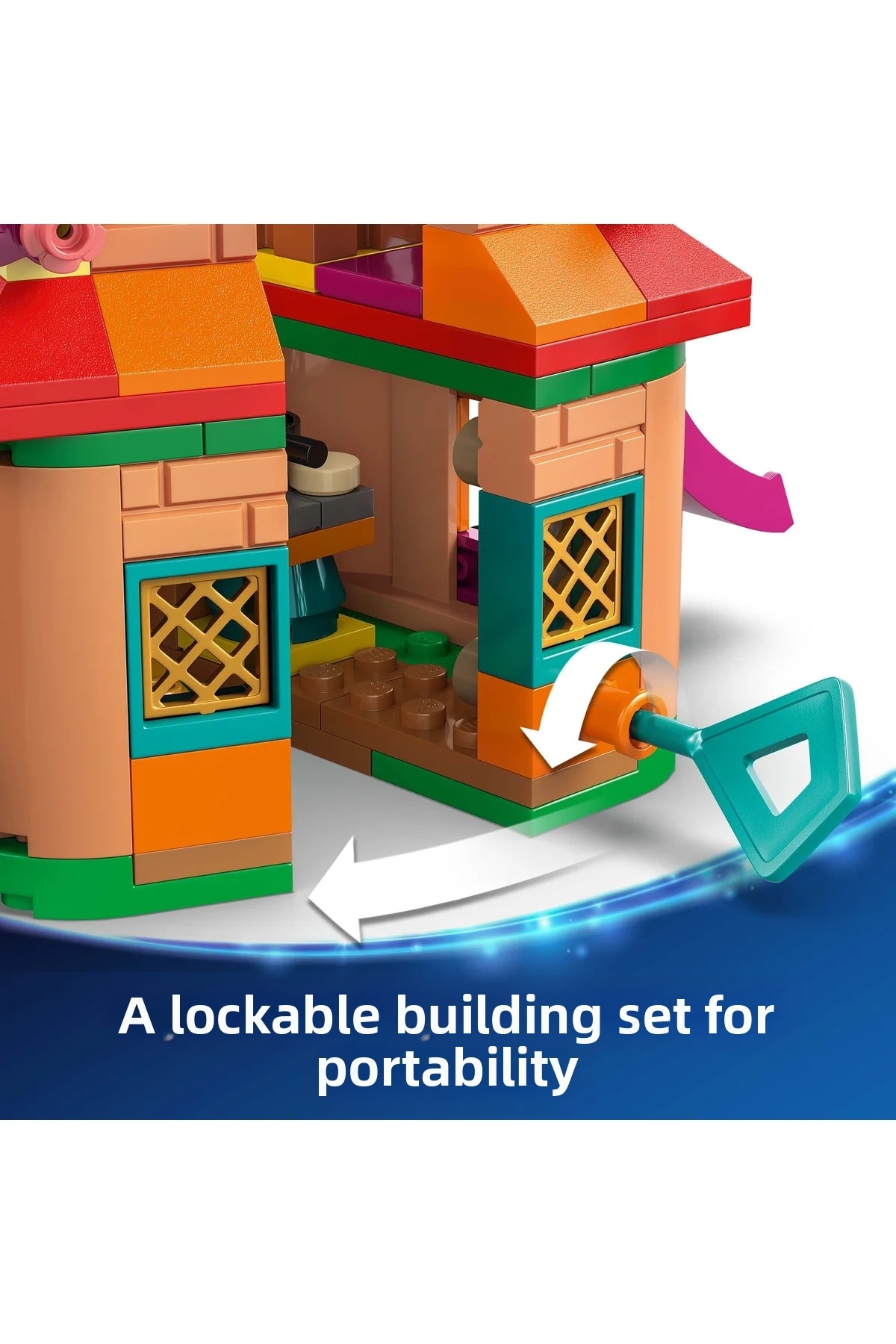 ® ǀ دیزنی انکانتو خانه کوچک مینیاتوری قابل ساخت اسباب‌بازی فانتزی ۴۳۲۶۱