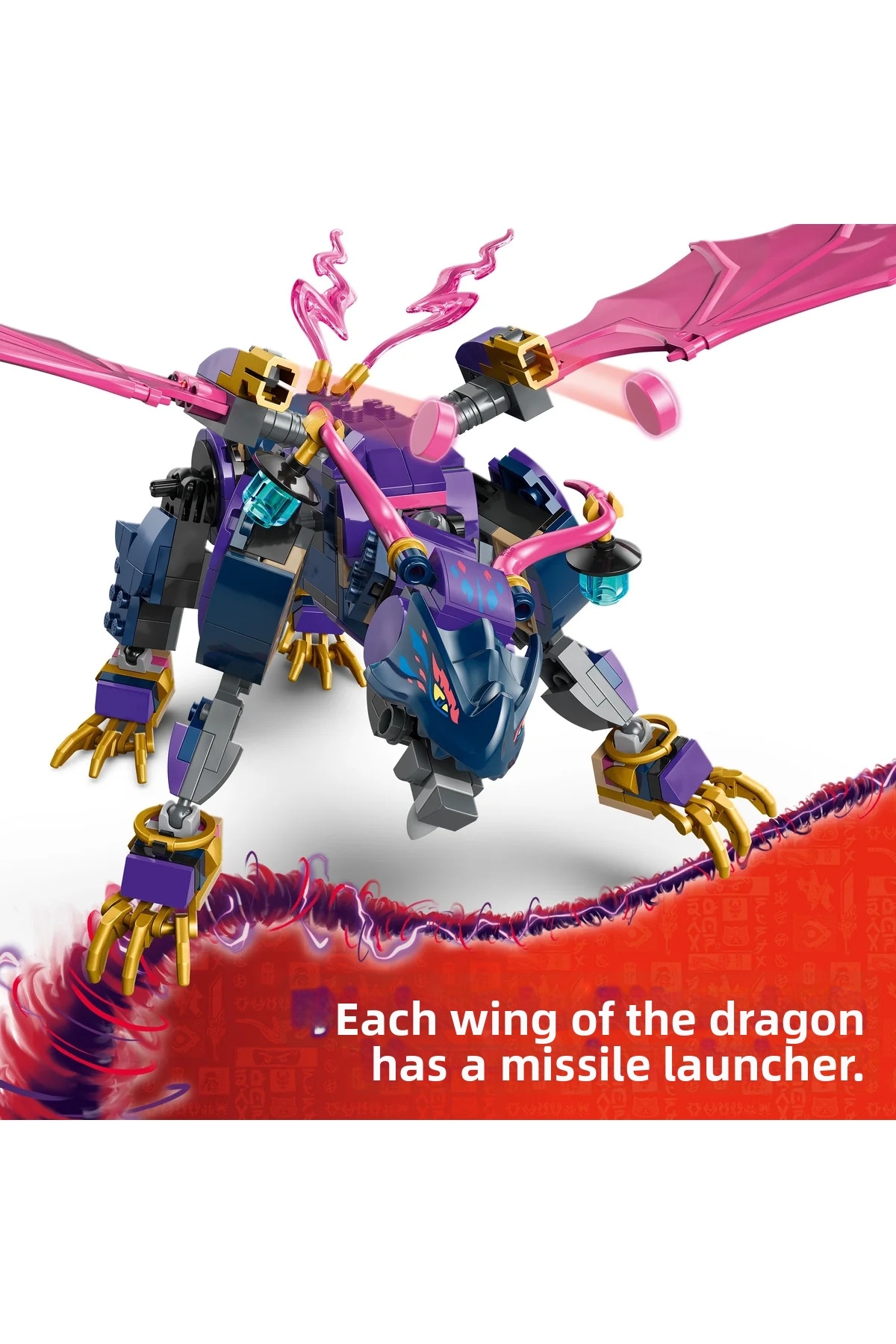 ® نینجاگو ® اژدهای استاد رونتو ۷۱۸۴۲ – مجموعه ساختنی اسباب‌بازی خلاقانه برای کودکان ۷+ (۳۸۱ قطعه)