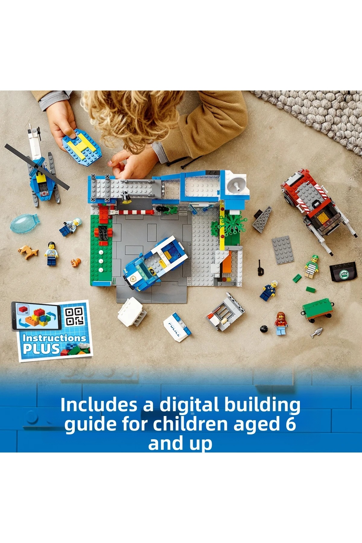 ® مجموعه ساخت ایستگاه پلیس شهری 60316 (۶۶۸ قطعه)